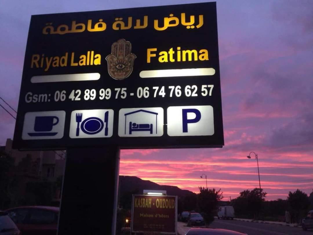 Riad Lala Fatima Cascatas de Ouzoud Exterior foto